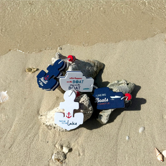 Nauti But Nice - Floating Key Chain