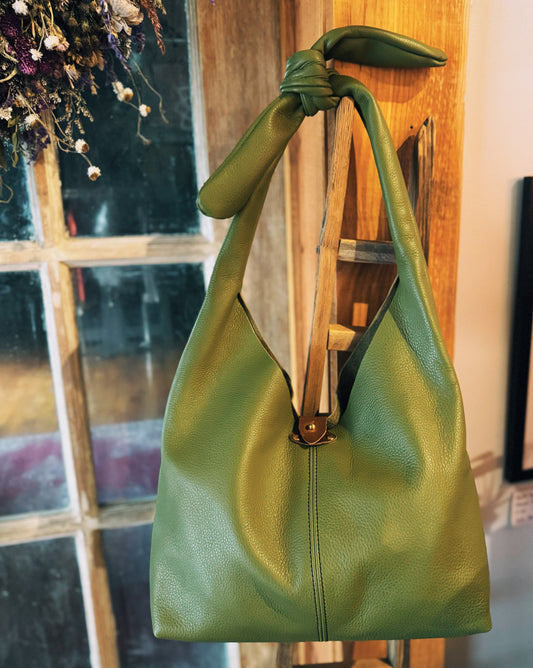 The Knotted Market Leather Tote Vol. 1