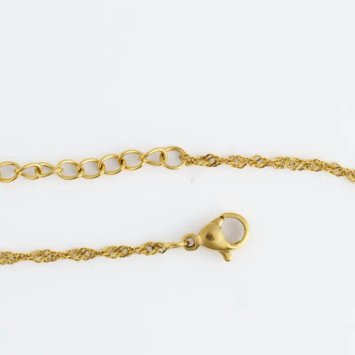 Twisted Chain Necklace Narelle Waterproof Jewelry