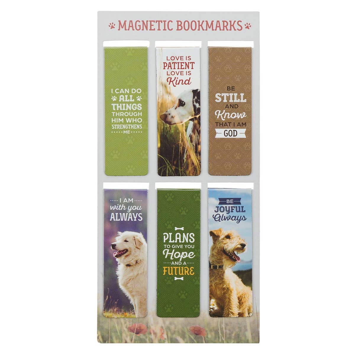 Magnetic Bookmark set Dogs