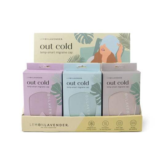 Out Cold Temp-Smart Migraine Cap - Lemon Lavender