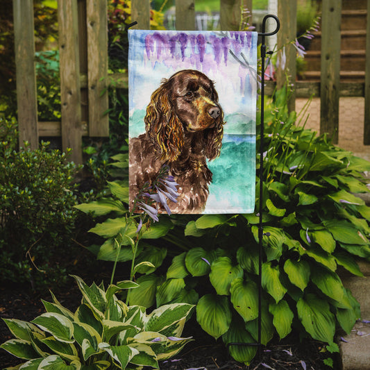 American Water Spaniel Garden Flag – Decorative Outdoor Yard Flag