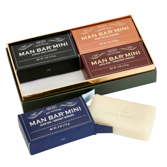 Man Bar Mini 4pc Gift Set by San Francisco Soap Co.