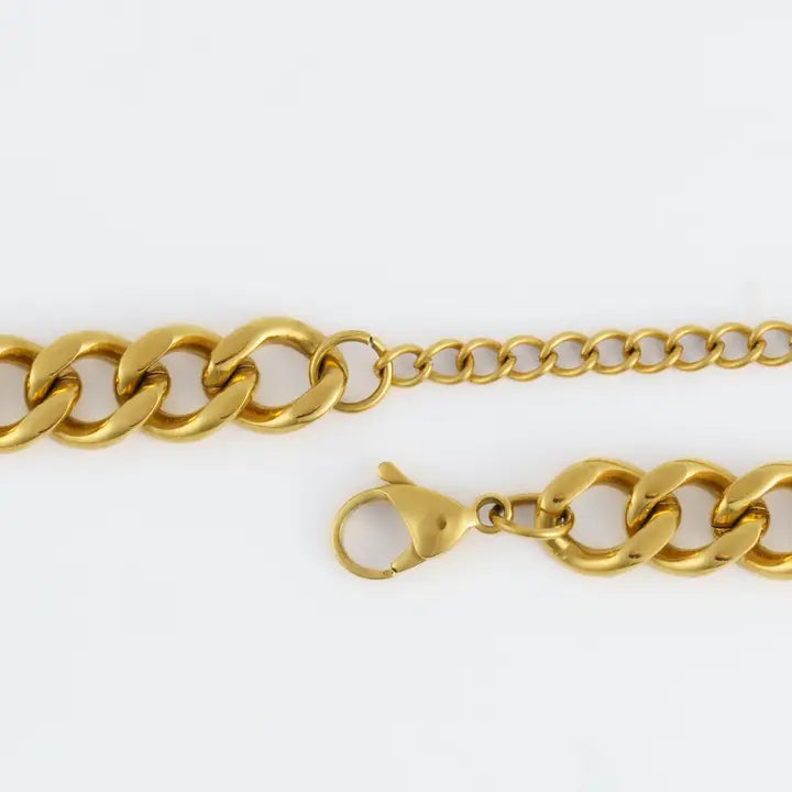 16" Chunky Chain Necklace Narelle Waterproof Jewelry