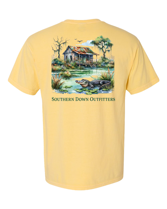 Swamp Shack Men's Short Sleeve Southern Down Outfitters Tee