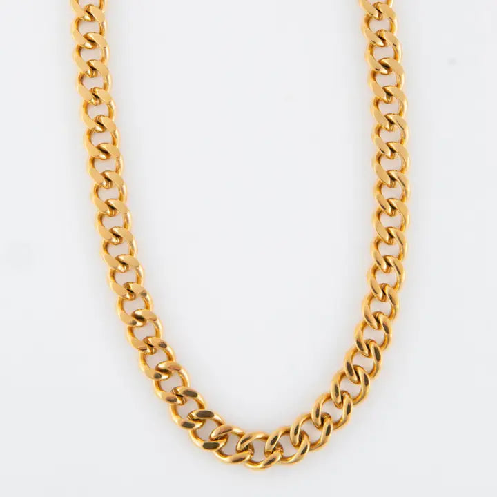 16" Chunky Chain Necklace Narelle Waterproof Jewelry