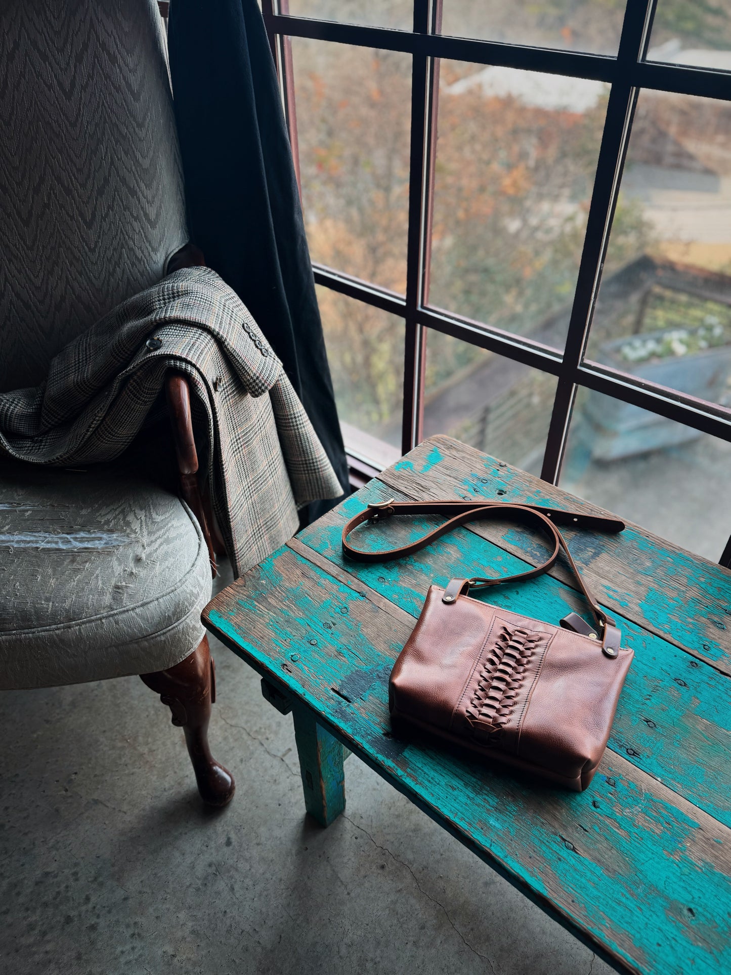 Bandoulière Leather Bag