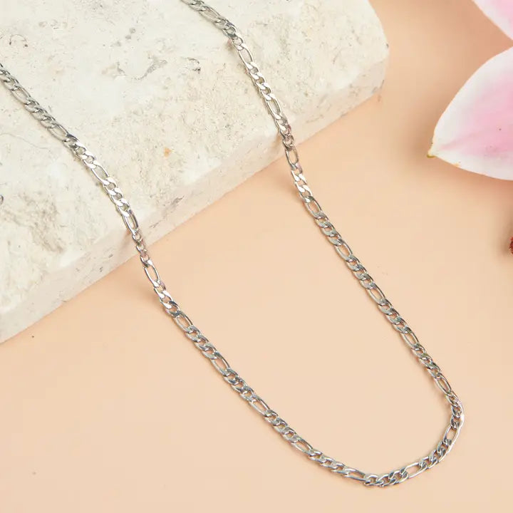 16" Figaro Chain Necklace Narelle Waterproof Jewelry