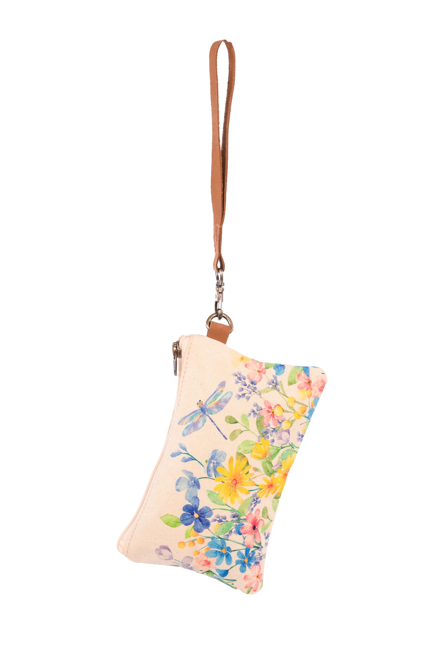 Bloom Cott N Curls Canvas Wristlet Purse
