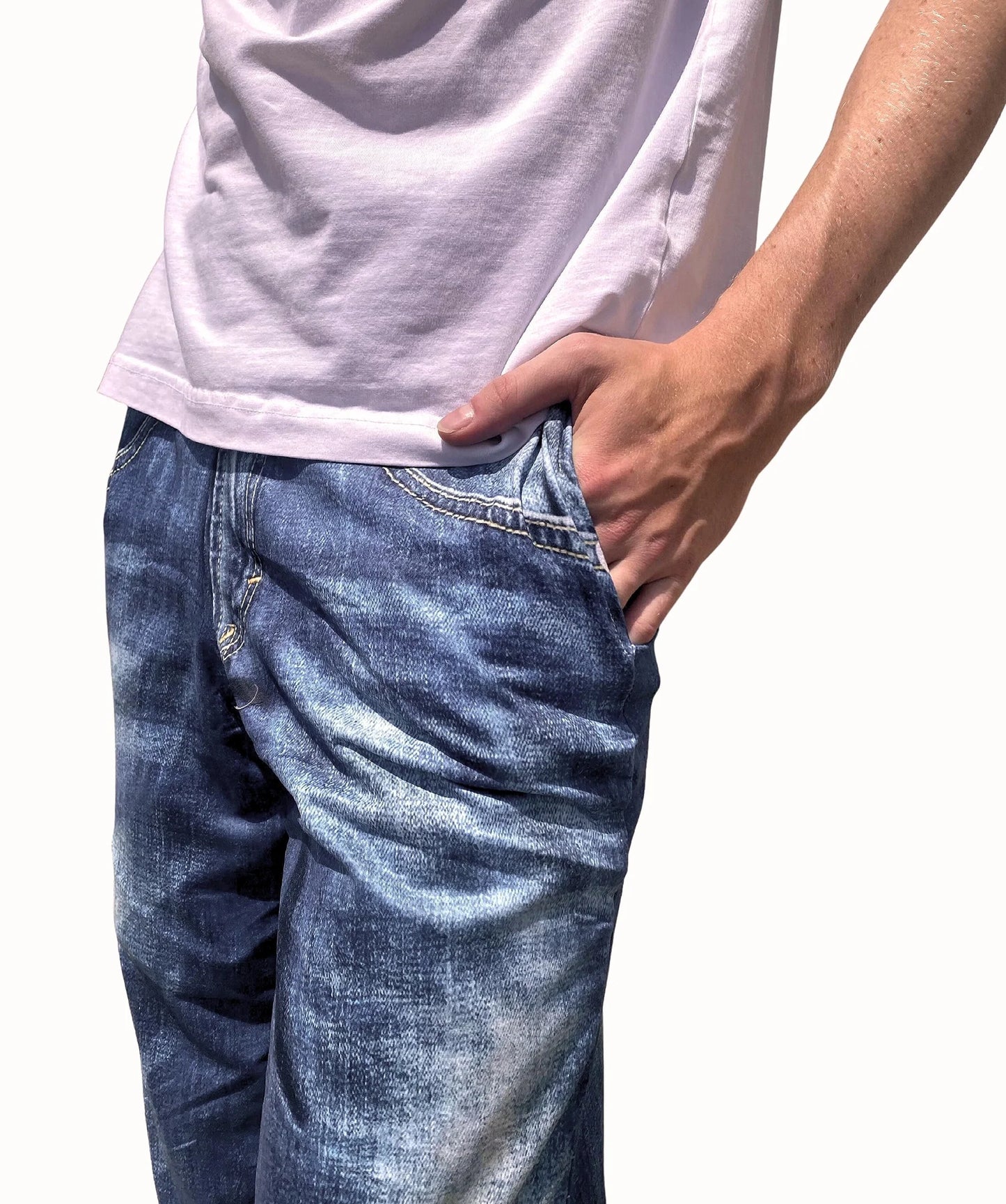 Blue Jeans Lounge Pants Brief Insanity Pajama Pant