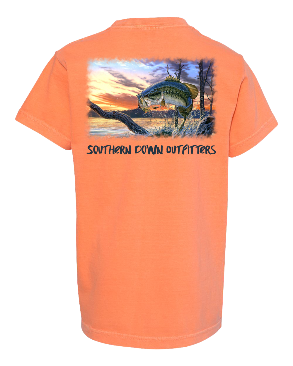 Bass Jumping Youth Tee Southern Down Outfitters
