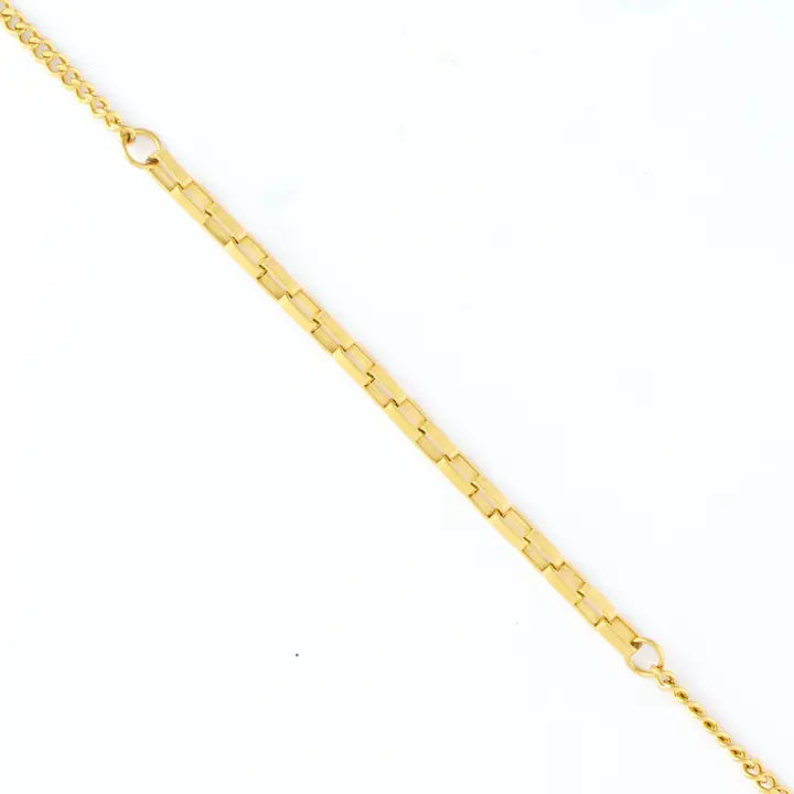 Multi Box Chain Necklace Narelle Waterproof Jewelry