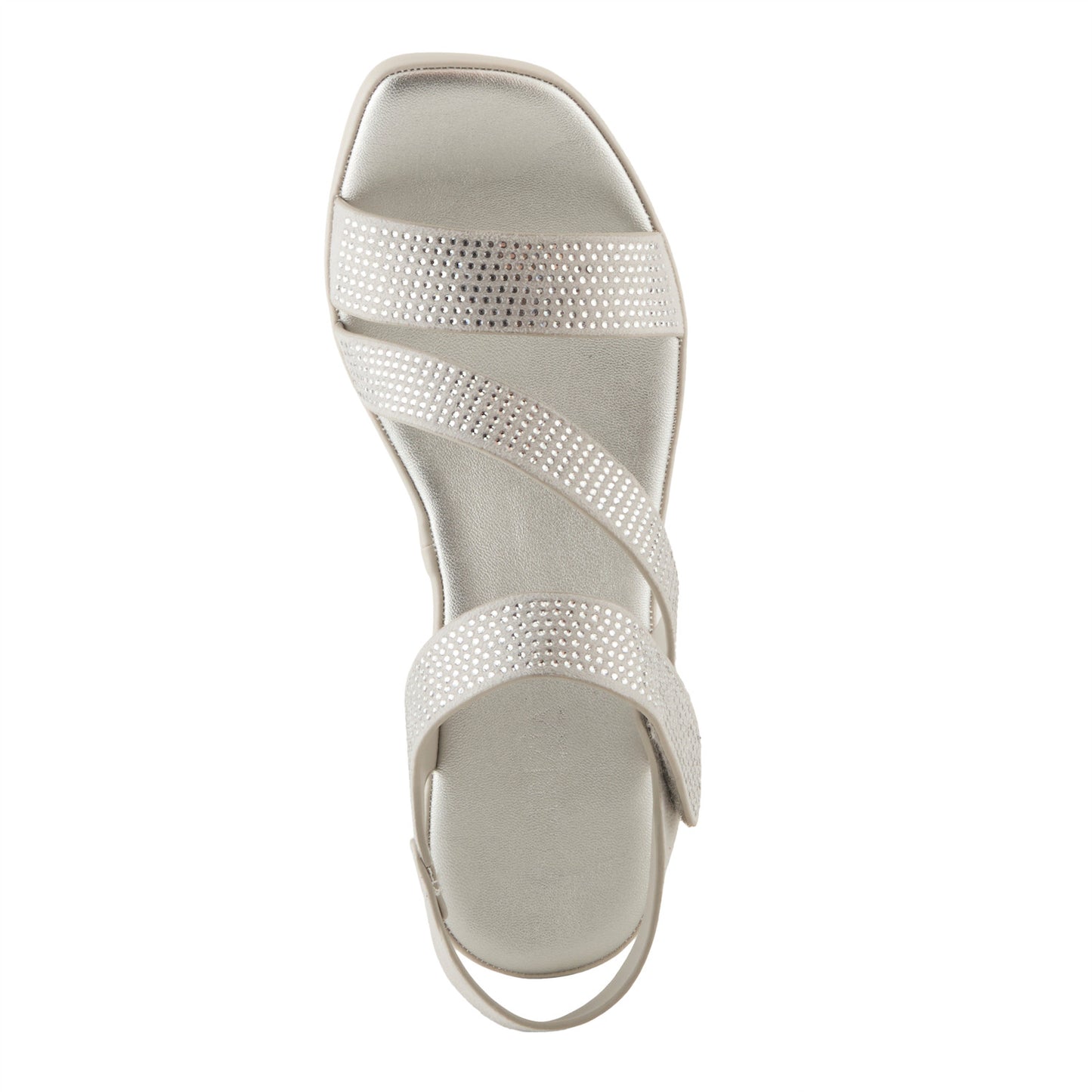Yadiel SIlver Sandal Patrizia by Spring Step