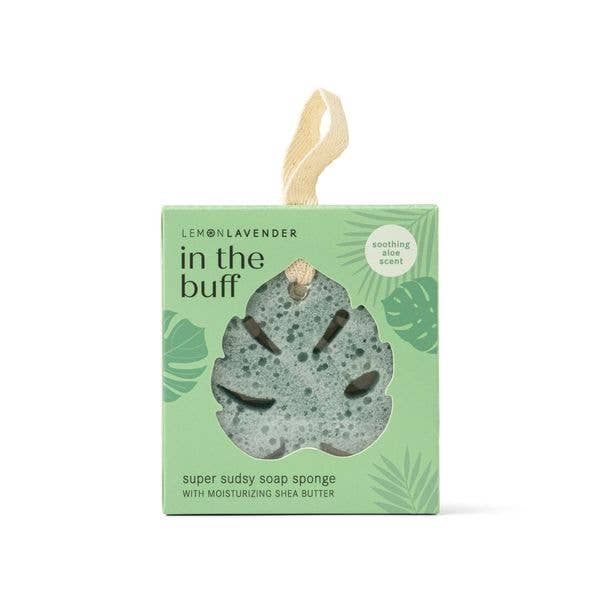 In The Buff Super Sudsy Soap Sponge - Lemon Lavender