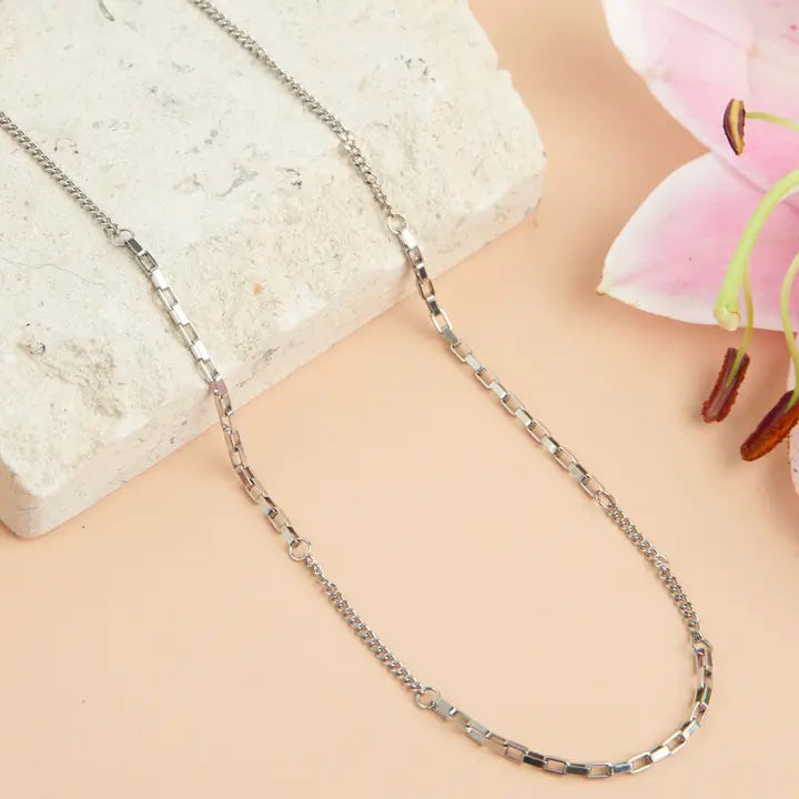 Multi Box Chain Necklace Narelle Waterproof Jewelry