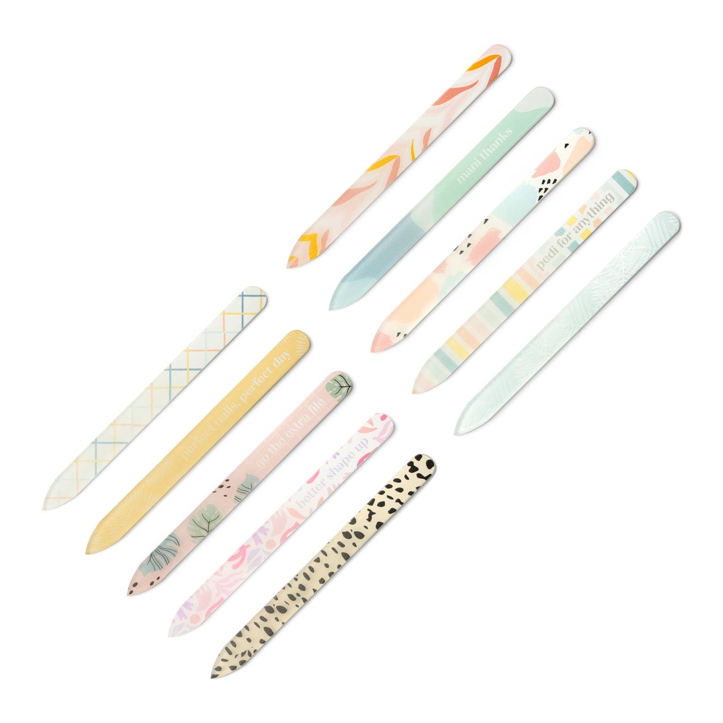 Glass Nail Files - Lemon Lavender