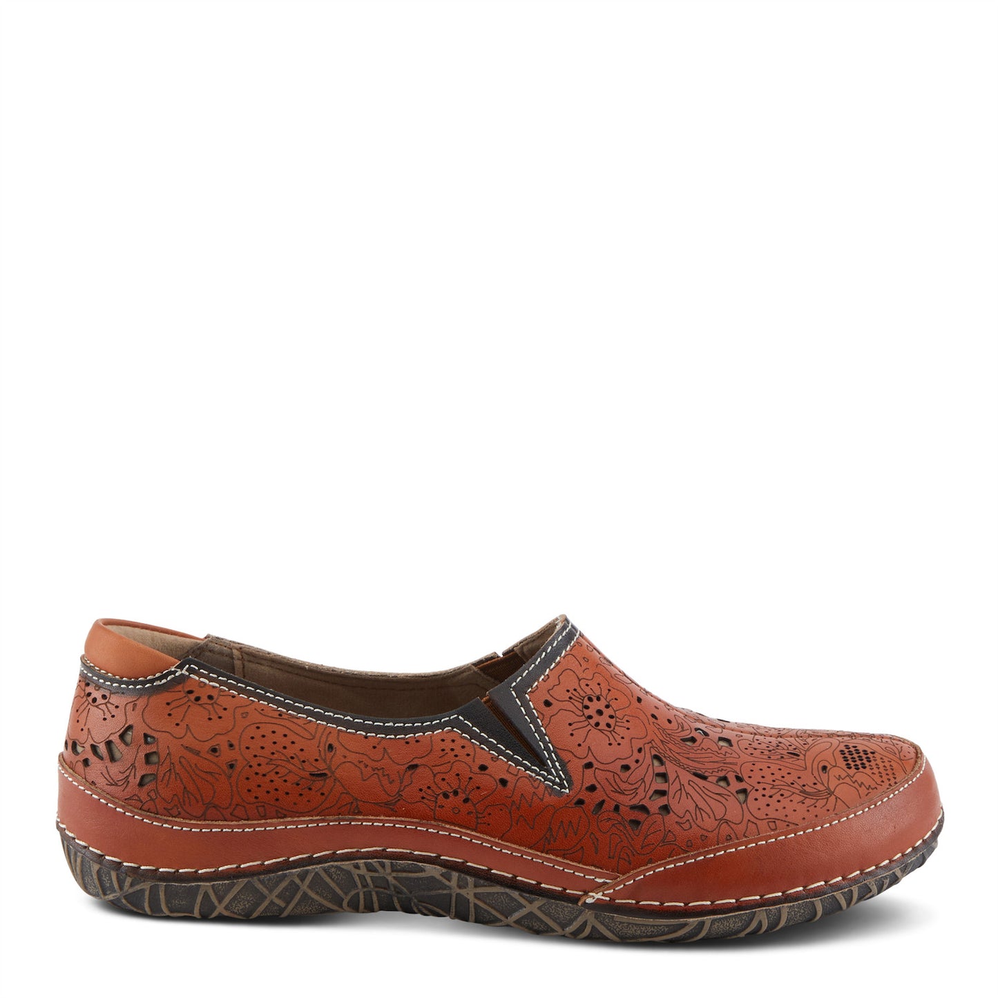 Libora Camel Leather Loafer by L'Artiste