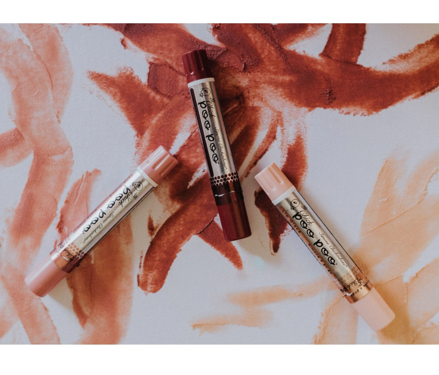 Trio Pack LA CHICK POO POO LIP SHIMMER Lip Gloss