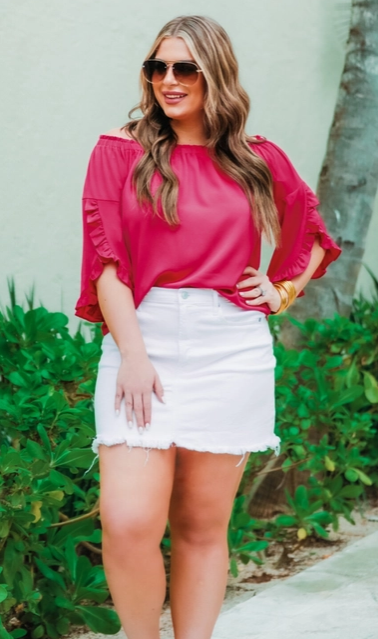 Aurora Off the Shoulder Top