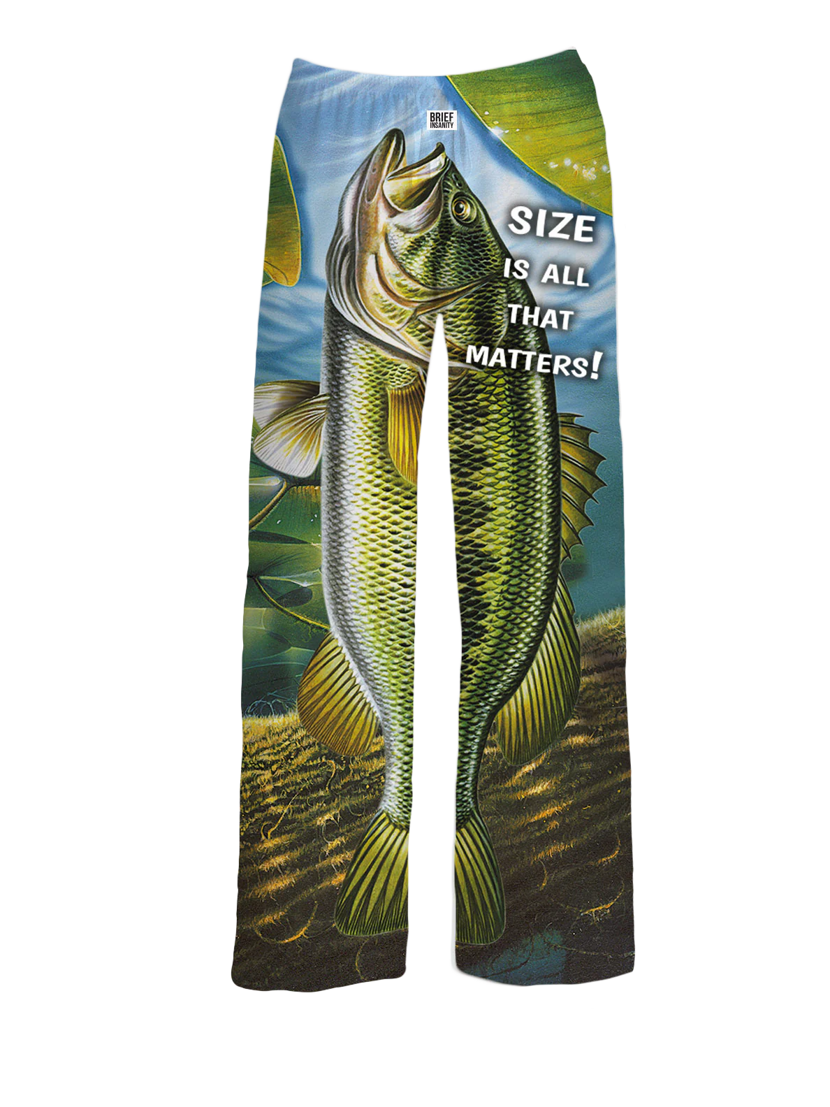 Big Fish Size Matters Lounge Pants Brief Insanity Pajama Pant