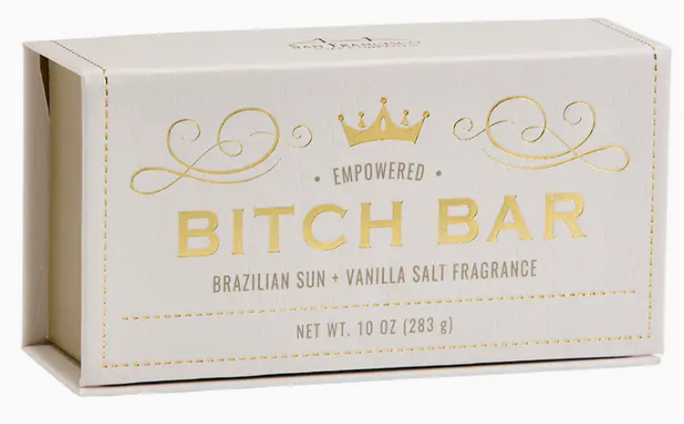 Bitch Bar Empowered - Brazillian Sun + Vanilla Salt Soap Bar by San Francisco Soap Company