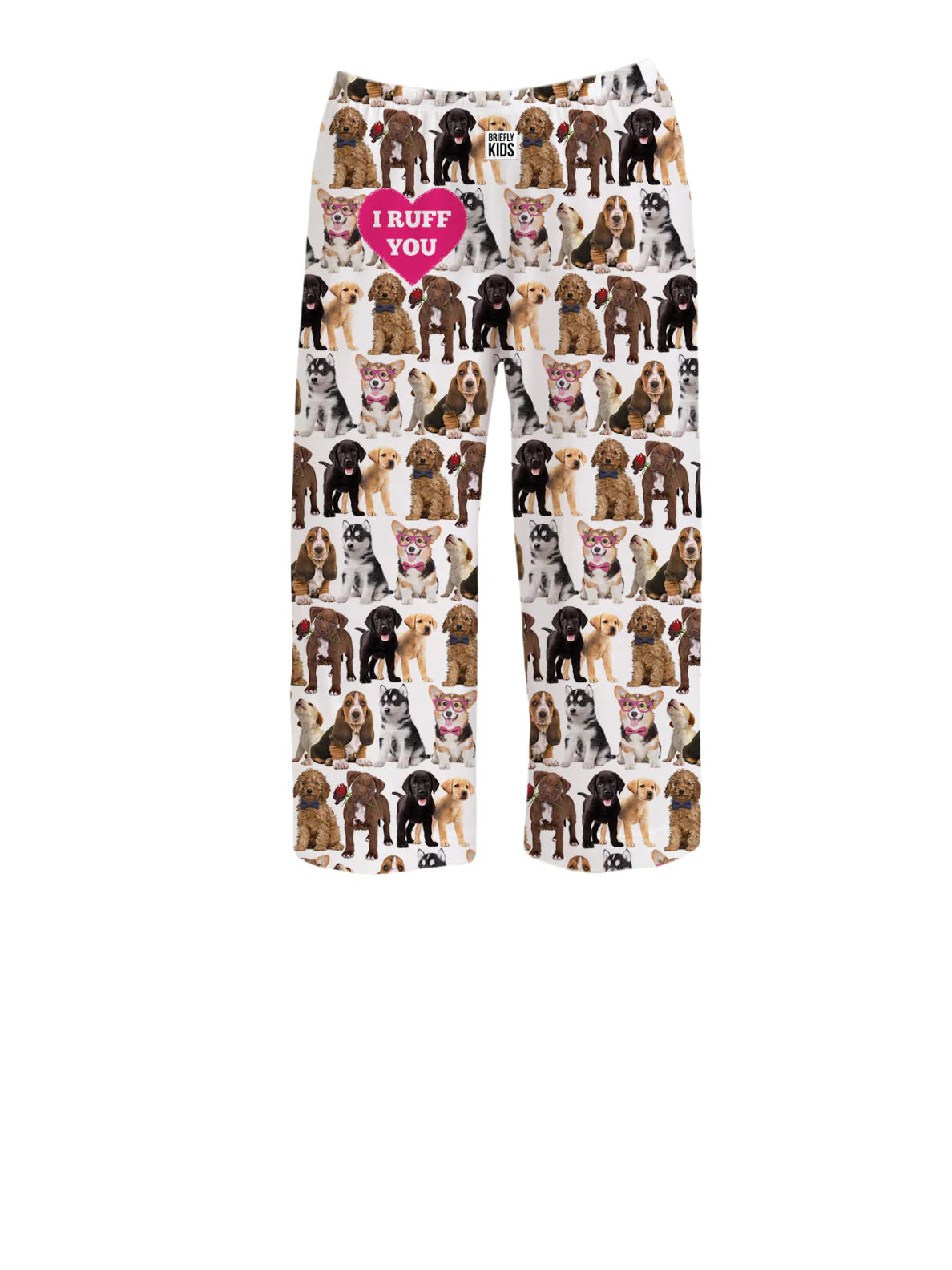 I Ruff You Lounge Pants Briefly Kids Brief Insanity Pajama Pant