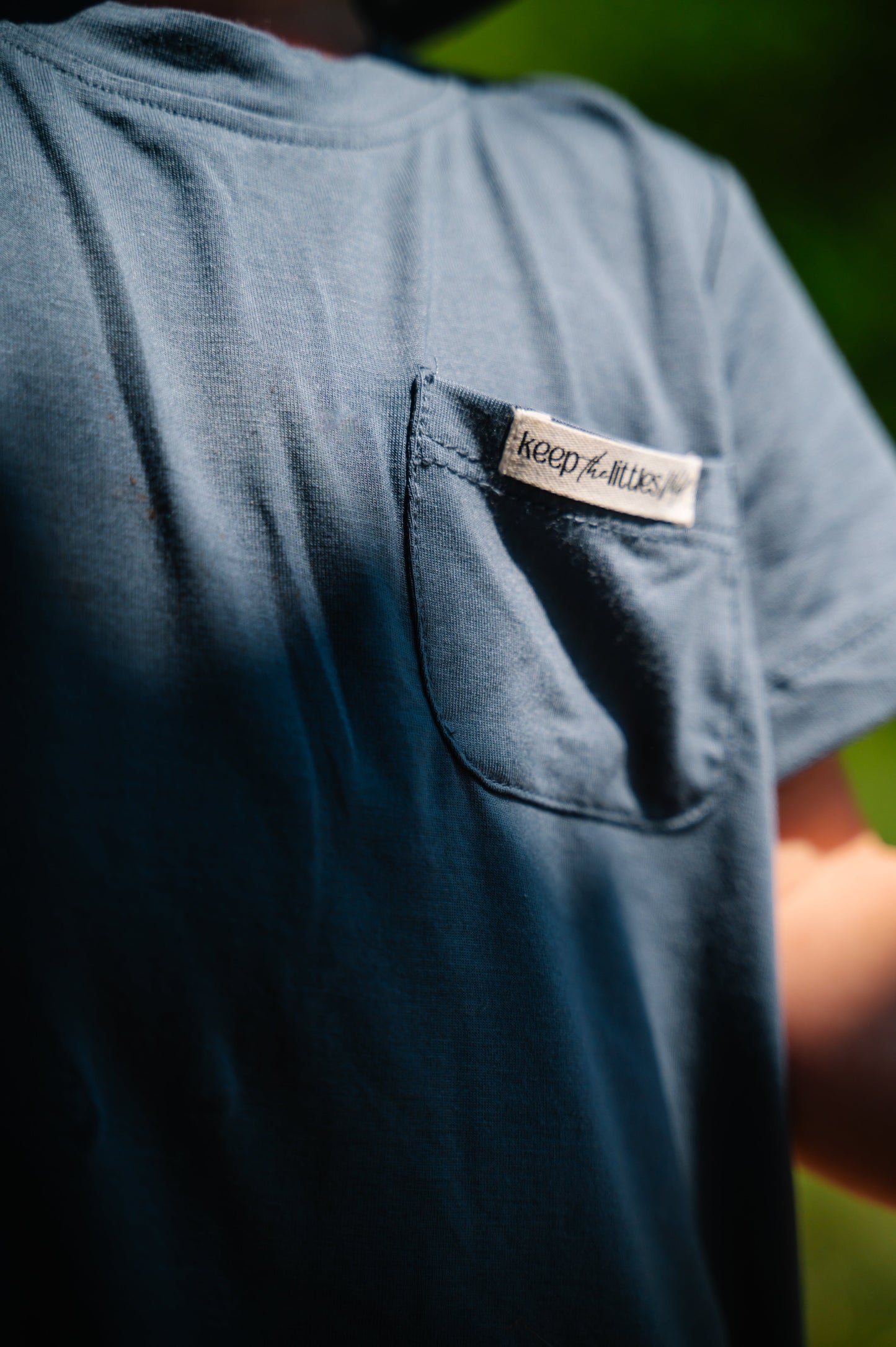 Blue bamboo nature is my playground Tee