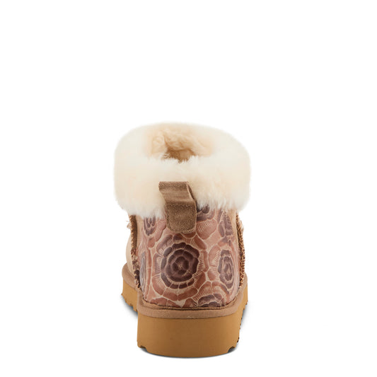 BRANDAI-CURLI-BGEMS Boho-chic Ankle Boot by L`ARTISTE