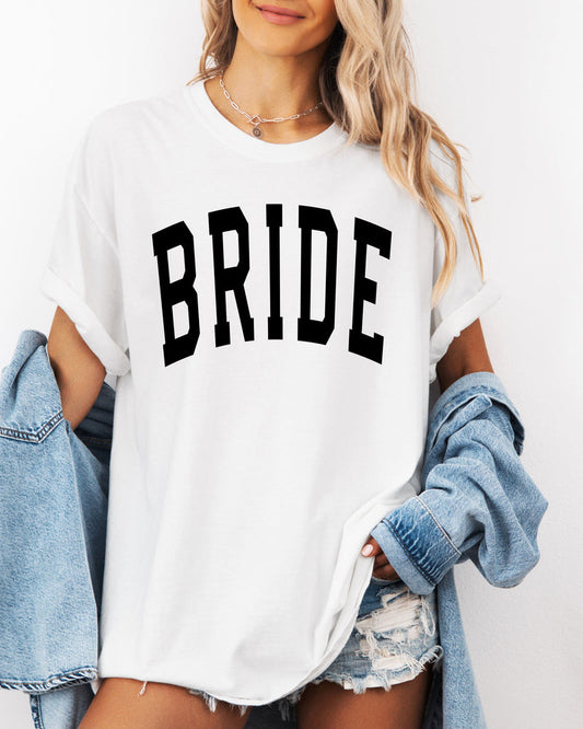 Bride Mrs Honeymoon Comfort Colors Garment Dyed T Shirt (condensed)