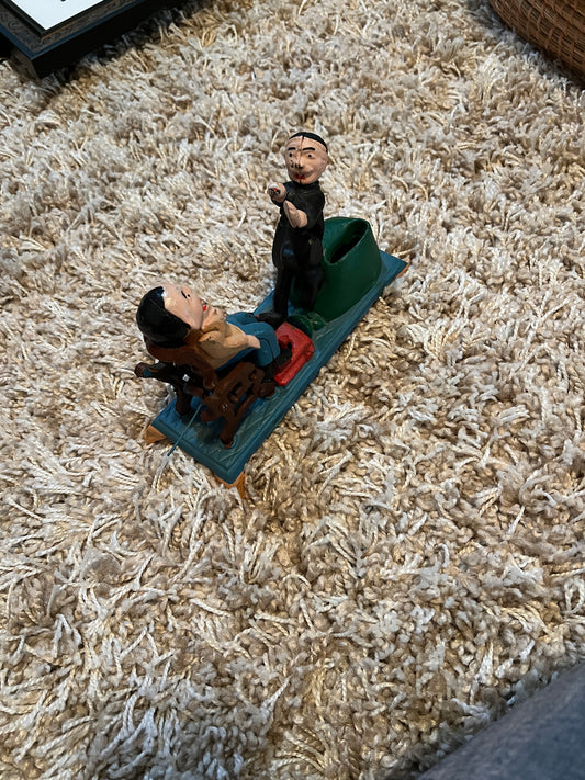 Dentist Chair Cast Iron vintage bank