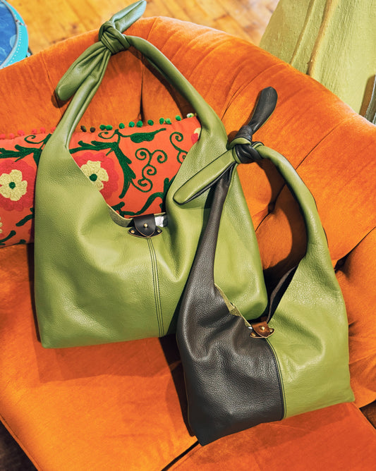 The Knotted Market Leather Tote Vol. II