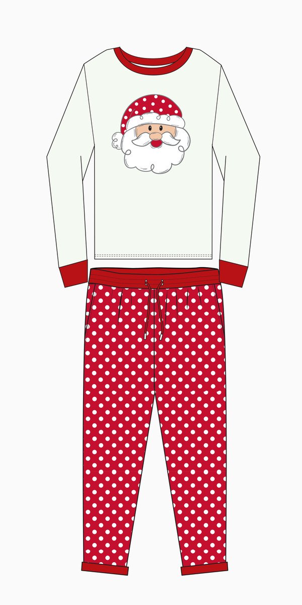 KIDS SANTA BABY PAJAMA SET by Jane Marie