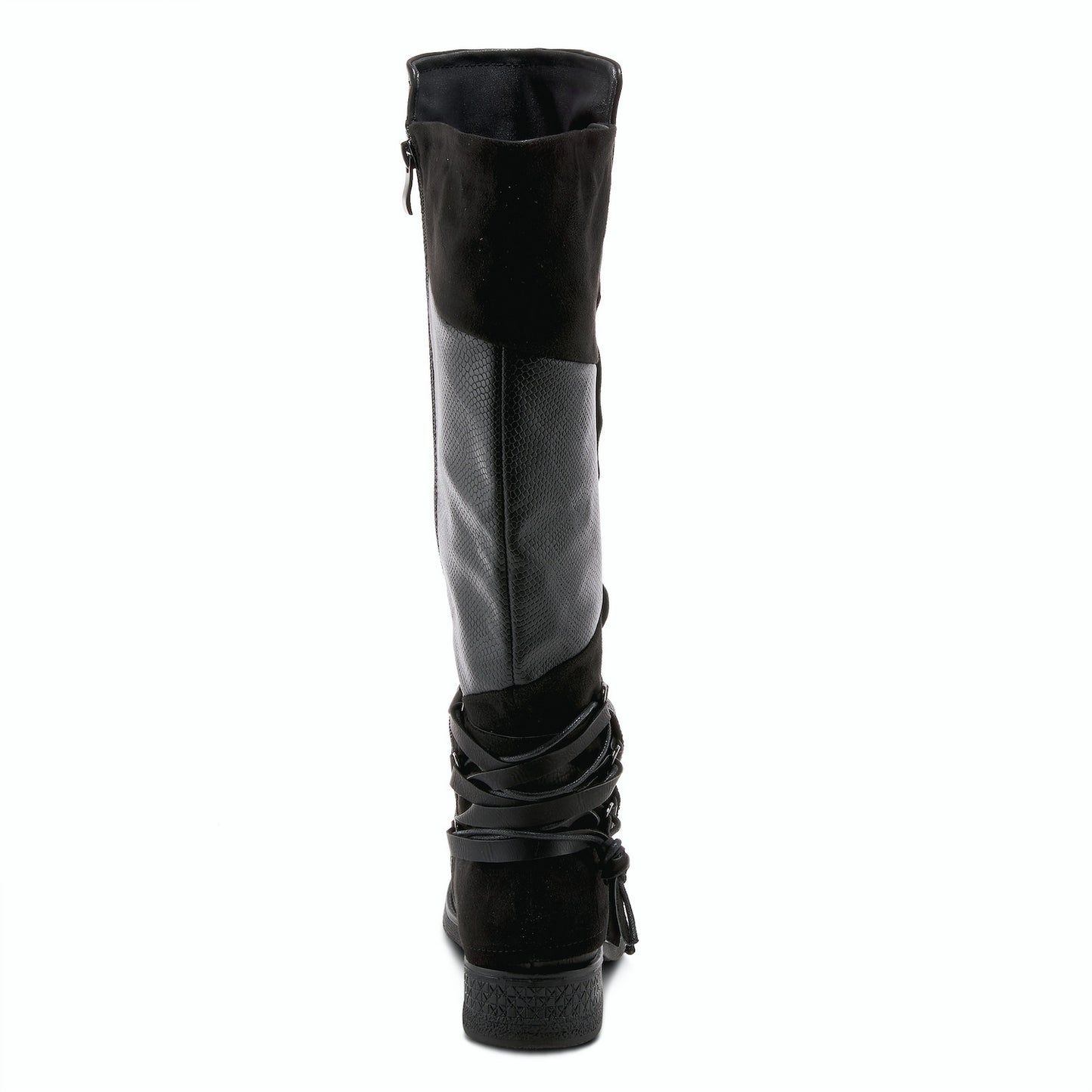 MAXIE BY PATRIZIA - BLACK PULL ON TALL BOOT