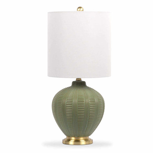McMurray Green Textured Table Lamp