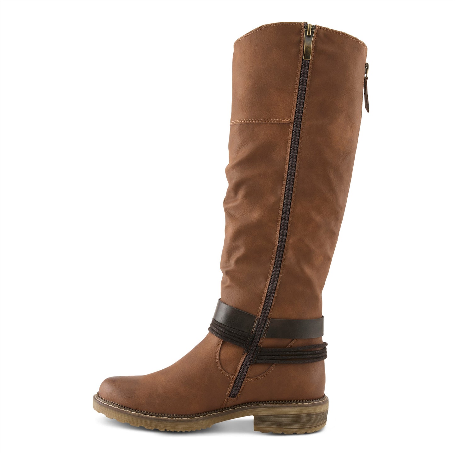 Mangie By Spring Step Tall Boots - Brown