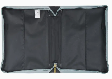 Medium Bible Cover Fashion Teal Trust Prov. 3:5