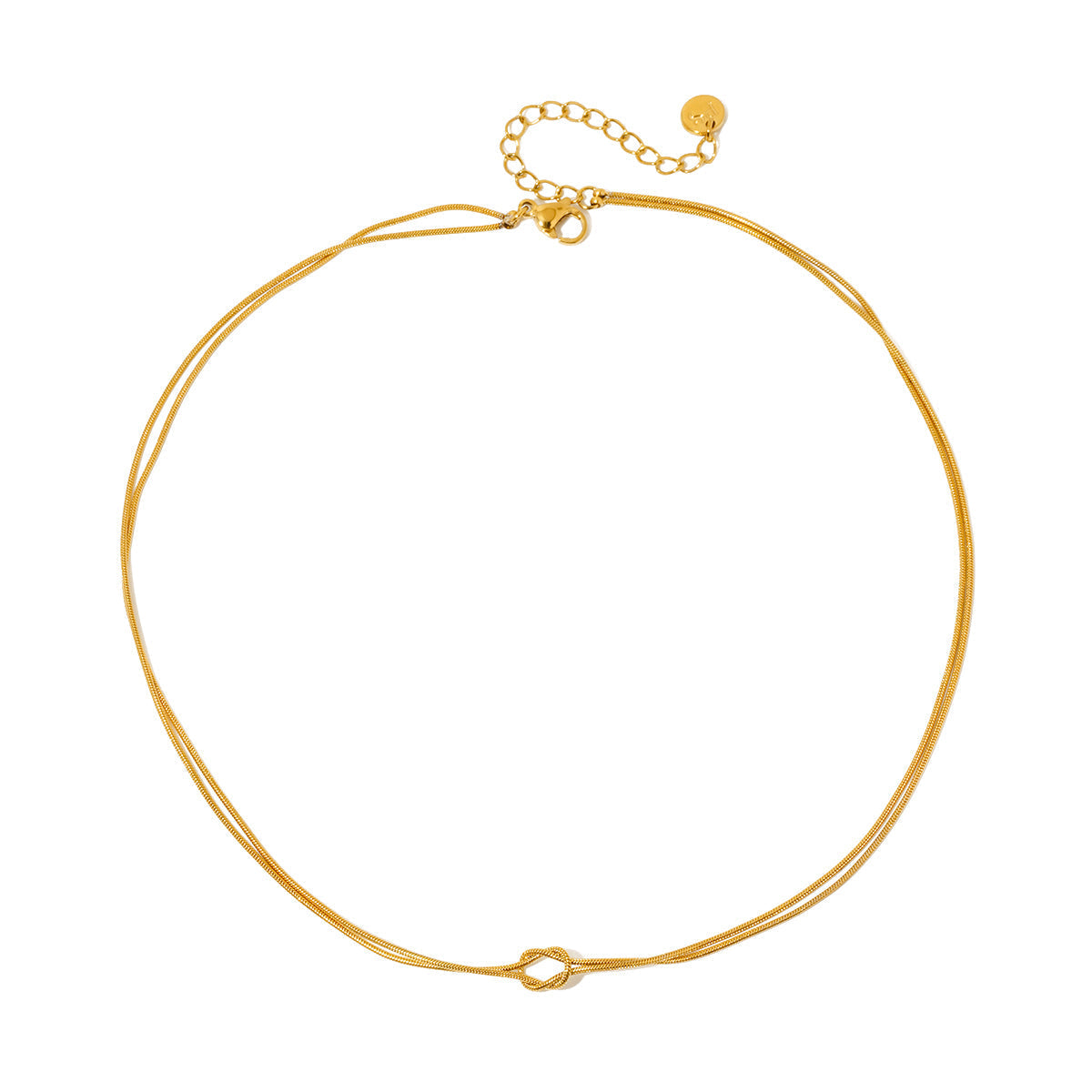 Tie The Knot Necklace - WATERPROOF