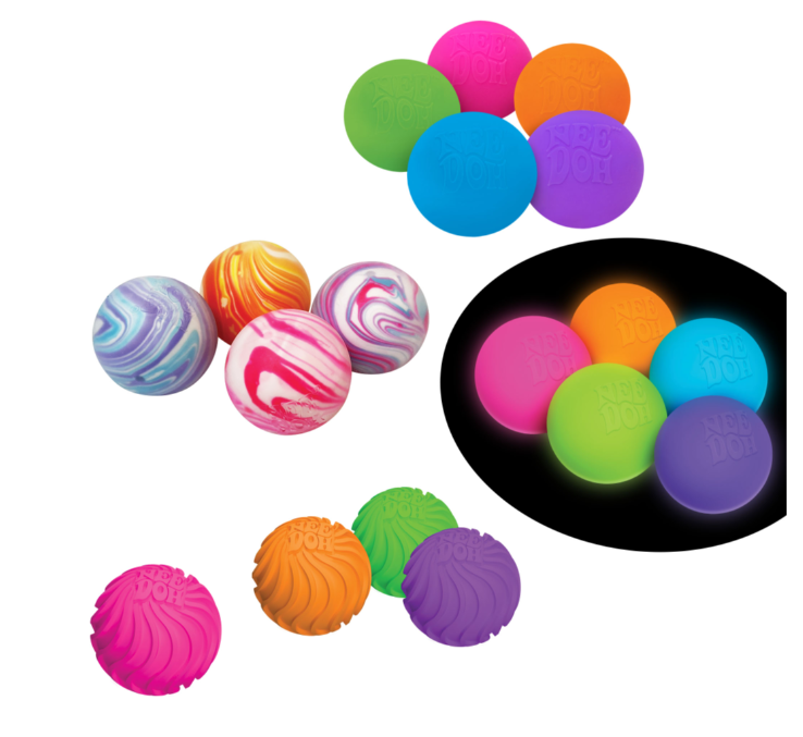 NeeDoh Teenie Singles - Each Sold Separately Color Chosen at Random