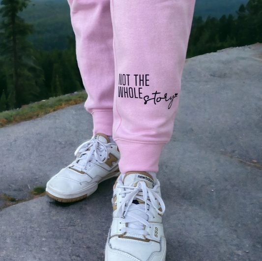 Darling, This is Just a Chapter - Not the Whole Story Sweatpants - Pink