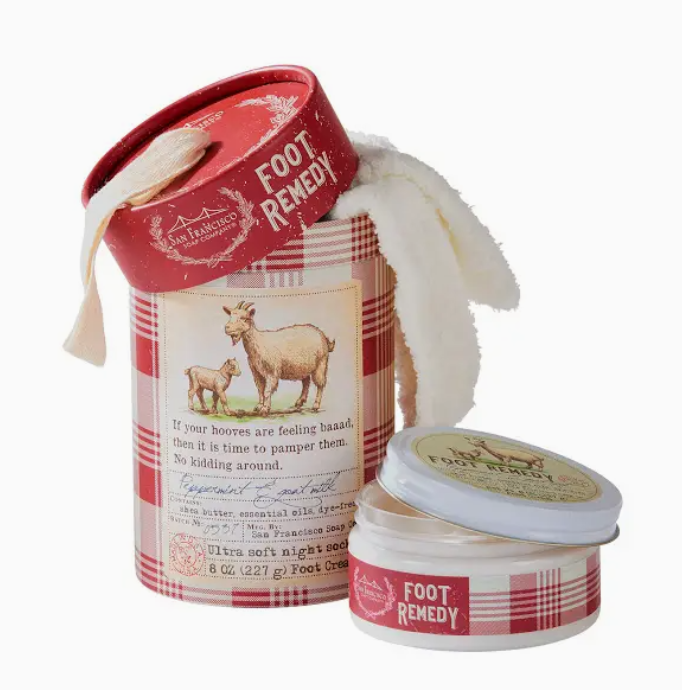 Remedy Foot Kit Peppermint & Goat Milk by San Francisco Soap Company