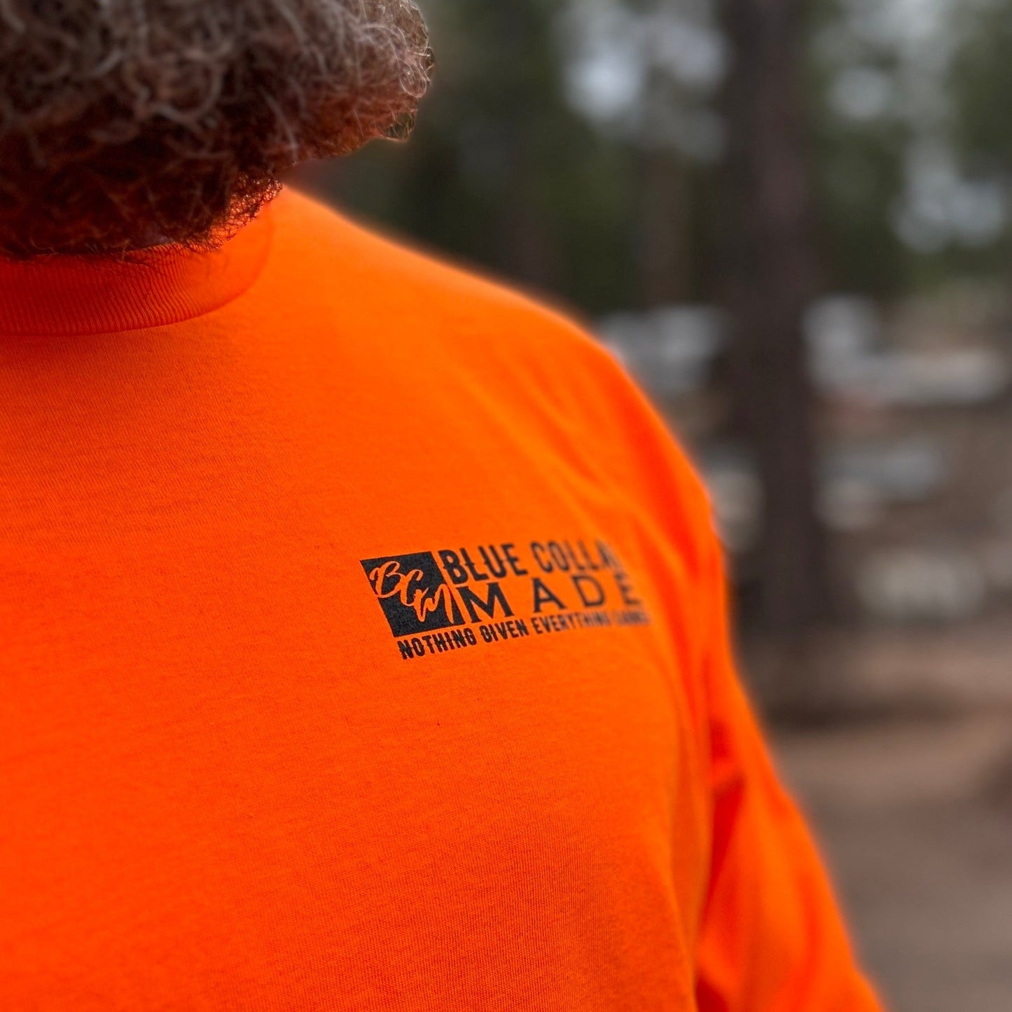 High Viz Support the Trades - Safety Orange Tee