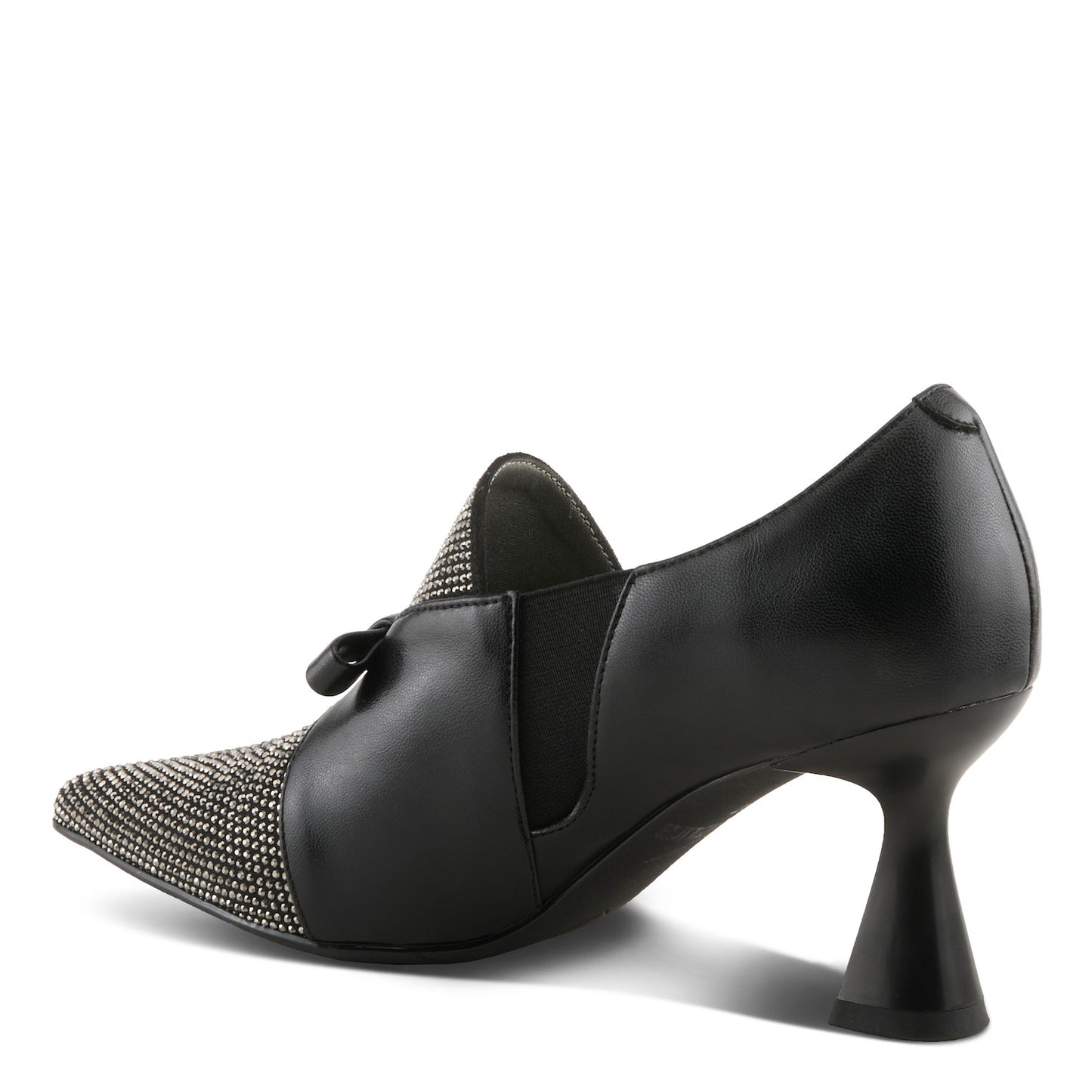 ELVIRAEST Exquisite Black Multi Shootie Pump by AZURA