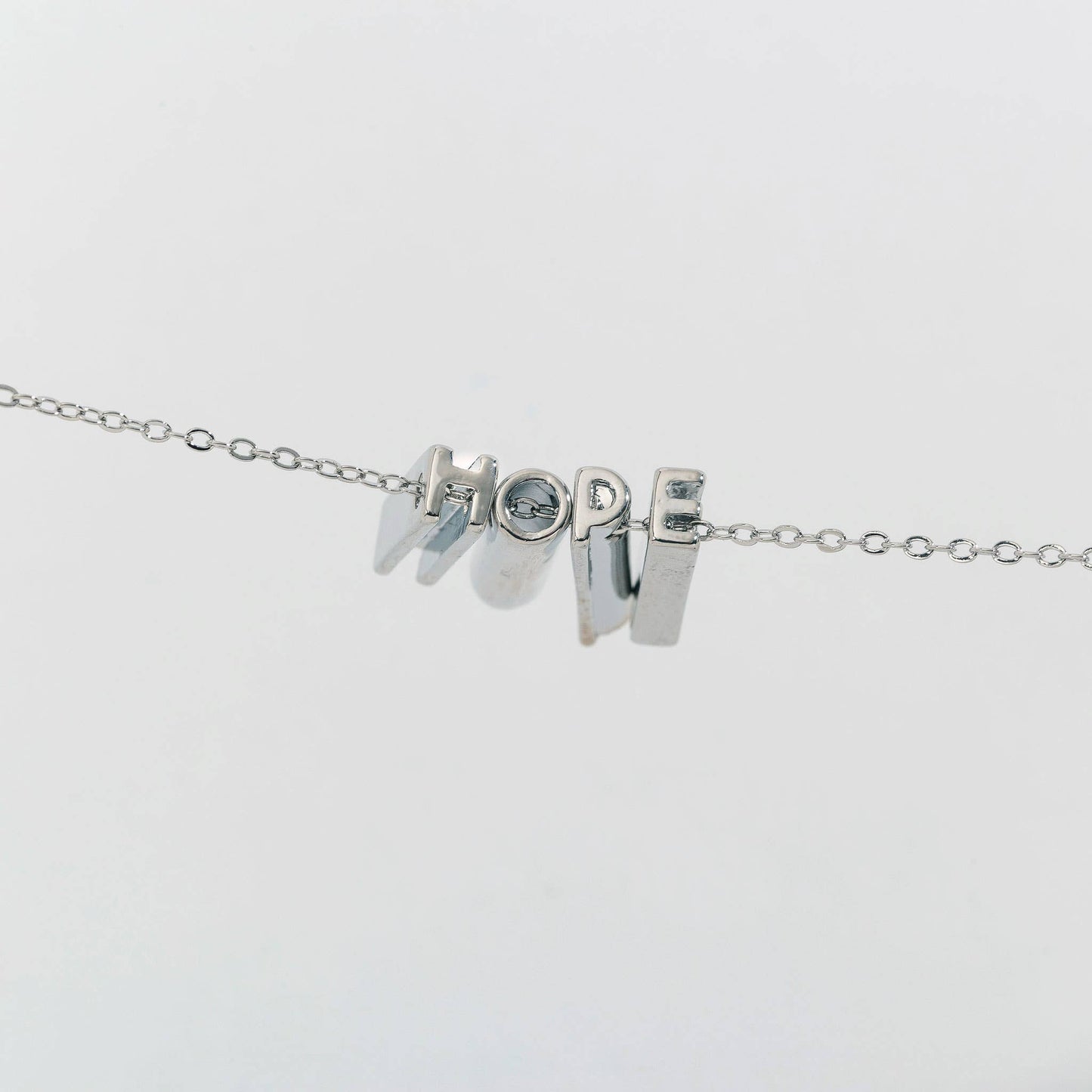 Hidden Message Pillar Bars Necklace