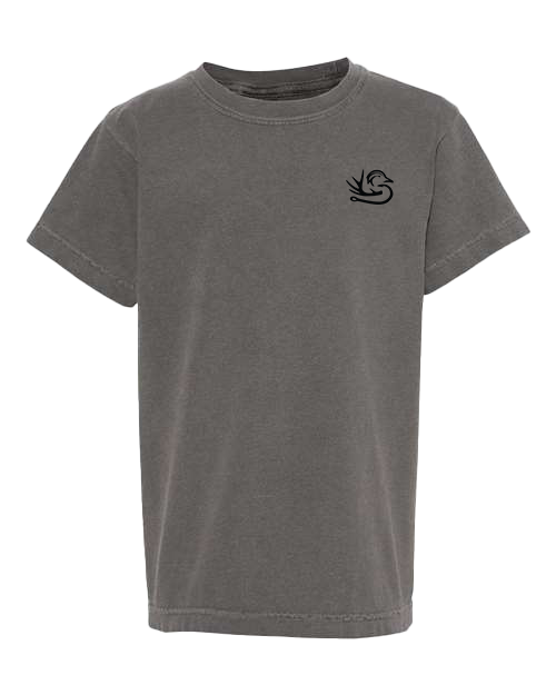 Duck Hat Dog Youth Southern Down Outfitters Short Sleeve Tee
