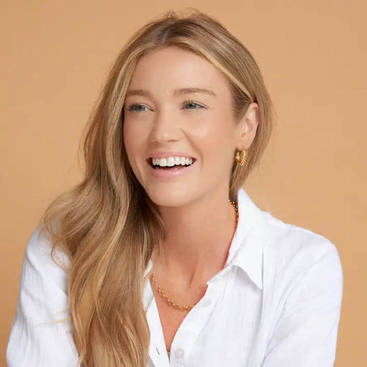 Half Moon Hoop Trio Earrings Narelle Waterproof Jewelry