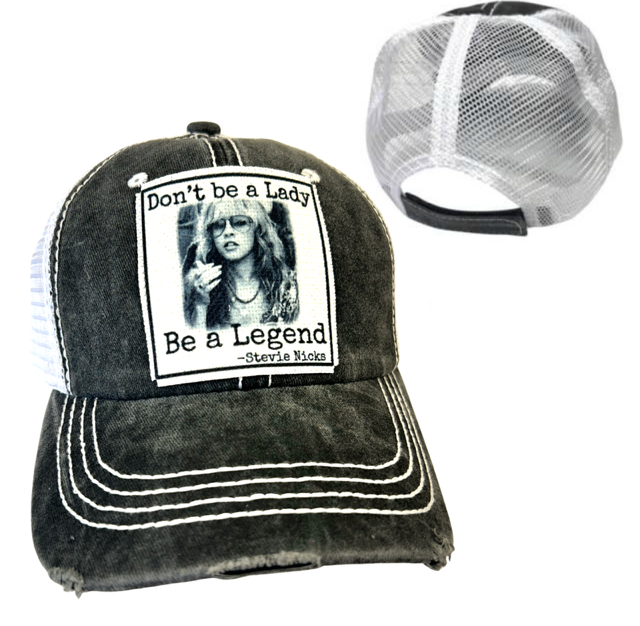 DON'T BE A LADY | UNISEX HAT | DISTRESSED