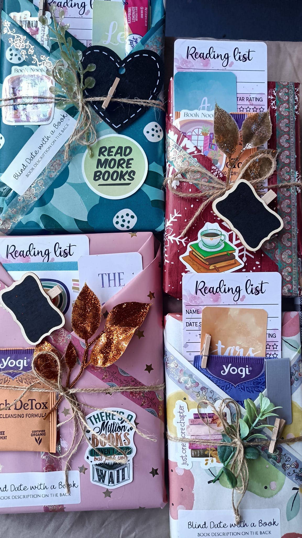 The Enchanted Envelope & Bookmobile - Blind Date with a Book ~ Mix of New and PreLoved Books