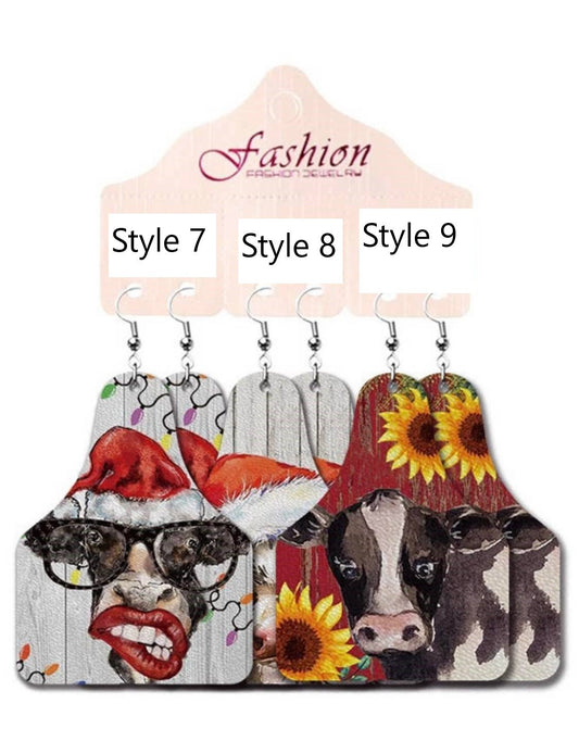 Tear Drop Guitar Pick Bottle Shape Earrings