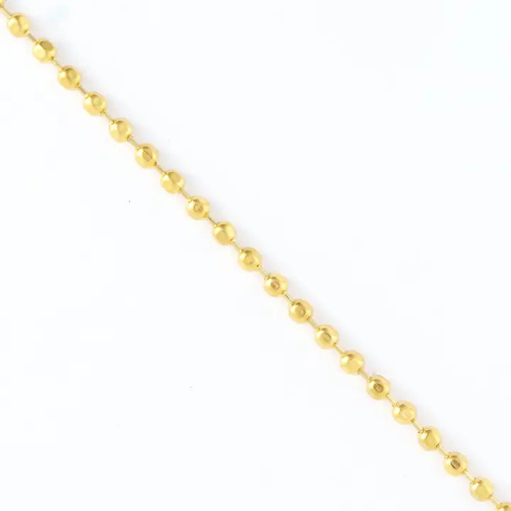 16" Ball Chain Necklace Narelle Waterproof Jewelry