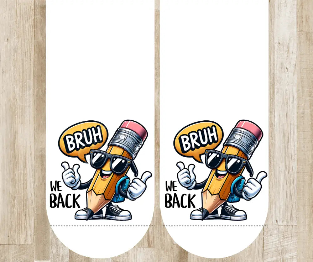 Bruh We Back – White
